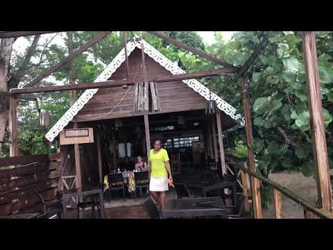 Comfortable place on the beach in Jamaica