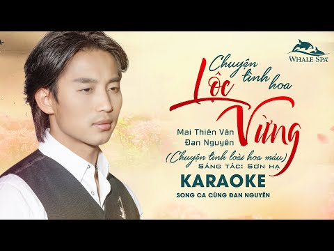 KARAOKE | Chuyện Tình Hoa Lộc Vừng | song ca Đan Nguyên | (St: Sơn Hạ)