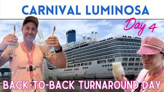 Back-to-Back Cruise Day! 😳 Disembarkation & Embarkation on Carnival Luminosa