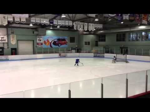 Mathis Laplante 6 YEARS OLD doing Kaspars Daugaviņš penalty trick