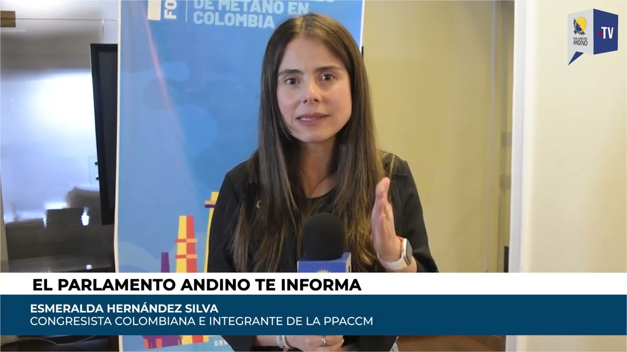 Parlamento Andino lideró el Primer Foro sobre Emisiones de Metano en Colombia