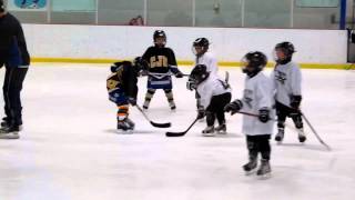preview picture of video 'Partie de hockey 24 janvier 2015 à Marieville (tournoi)'