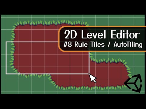 InGame Tilemap Editing - Part 8: Using Rule Tiles / AutoTiling - Unity Tutorial