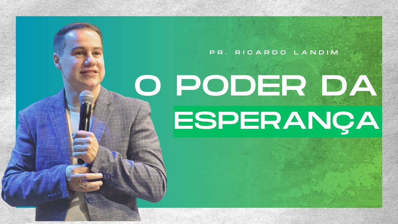 O PODER DA ESPERANÇA I RICARDO LANDIM I RADICAIS LIVRES