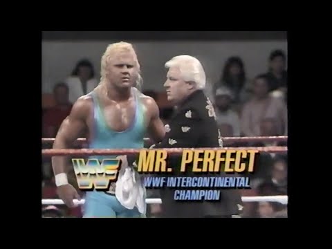 IC Title   Mr Perfect vs Greg Valentine   Prime Time May 14th, 1991
