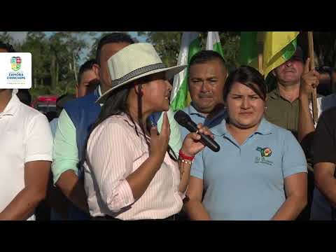 Vía El Guismi – Miassi es una realidad, 3 km de asfalto impulsan la producción de El Pangui