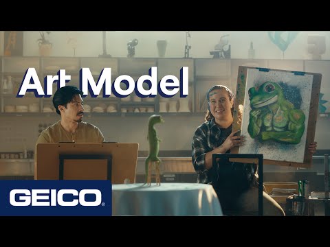 Art Model Work Of Art | Low-Key Big Deal | GEICO Insurance