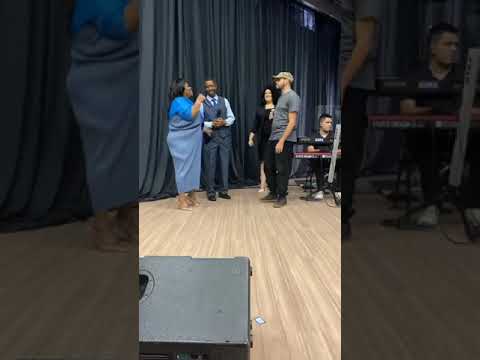 Kim Burrell and Brother Renan sampaio