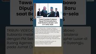 Momen PM Selandia Baru Puji Prabowo Presiden Hebat saat Bertemu di Sela KTT APEC 2025