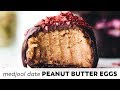 Chocolate Peanut Butter Eggs Naturally Sweetened Vegan Paleo Friendly
