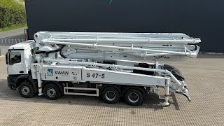 جديد شاحنة خلط الخرسانة Mercedes-Benz Arocs 4142 Mercedes-Benz Arocs 5 4542 8x4 SWAN TSP 47-5 160RZ ( | صورة 4 - Machineryline