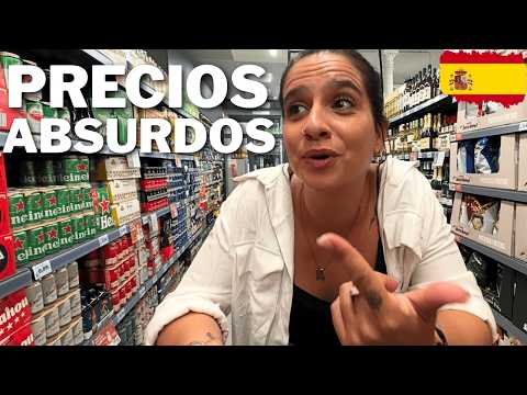 REAL PRICES IN #Spain 2025 [MARKET, FOOD, RENT, SALARY] #Madrid