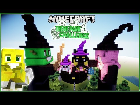 SmallishBeans - Magical Family! | Minecraft Theme Park Challenge | Ep.19