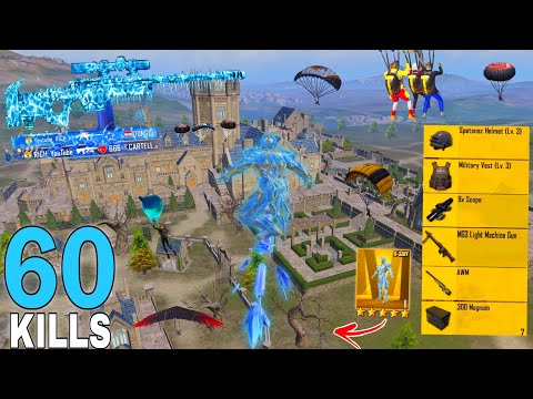 60 KILLS!!😱 IN TWO GAME MY NEW RECORD in NEW MODE🔥Pubg mobile