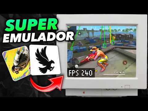 EL MEJOR EMULADOR para JUGAR FREE FIRE EN PC 2025 🎮 MSI LITE ▶️Eagle Black XY 🔥Free Fire PC