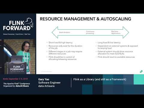 Flink as a Library (and still as a Framework) - Gary Yao