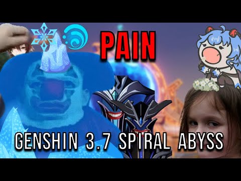 Genshin Impact 3.7 Spiral Abyss is HORRID! | Heizou C4 National & Ganyu C0 Mono Cryo