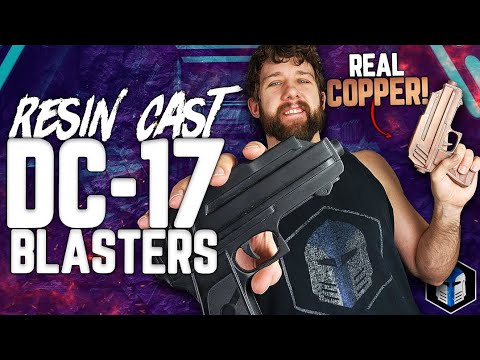 Cold Casting a Clone Trooper DC-17 Blaster