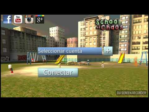 Antes y despues en school of chaos!!!!!lol