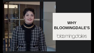 WHY BLOOMINGDALE'S