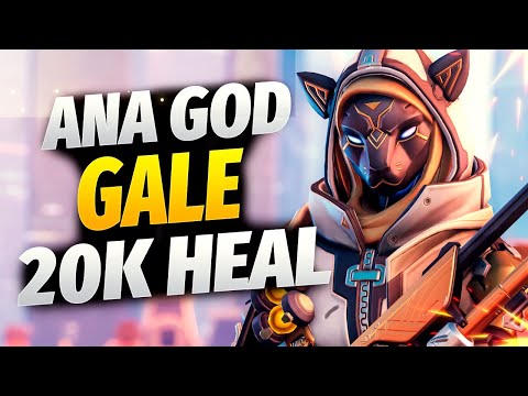 GALE ANA GOD - 20K HEALING DONE! OVERWATCH 2 TOP 500 SEASON 3