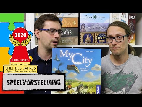 #Spielvorstellung - My City (Kosmos 2020) | Nominiert zum Spiel des Jahres 2020 | Familien Legacy