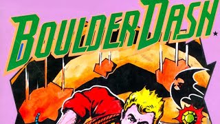 Boulder Dash Nintendo entertainment system gameplay 