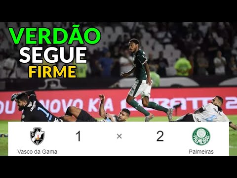 Vasco 1 x 2 Palmeiras - VERDÃO SEGUE FIRME! Melhores Momentos (COMPLETO) - Brasileirão 2019