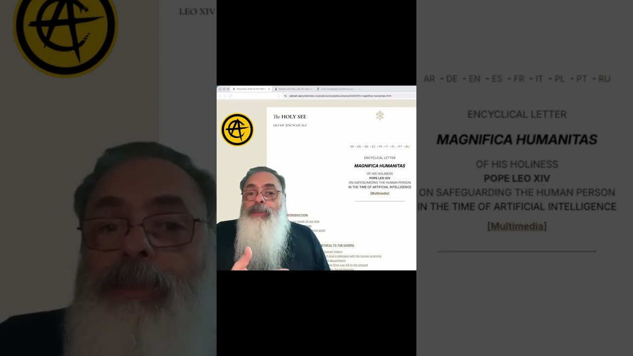PAPA condena IA por causa do DESEMPREGO, mas CULPADO DISSO é o GOVERNO