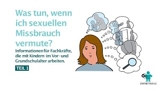 Was tun, wenn ich sexuellen Missbrauch vermute? (Teil 1)