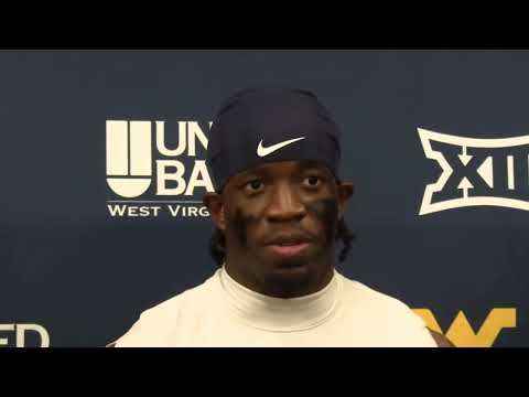 WVU Football KK Tarnue Ohio Postgame 9/6/25