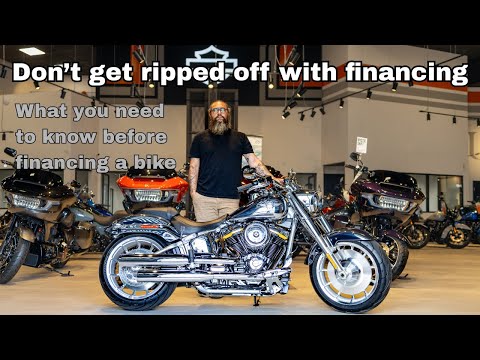 Don't get ripped off financing your motorcycle in 2025