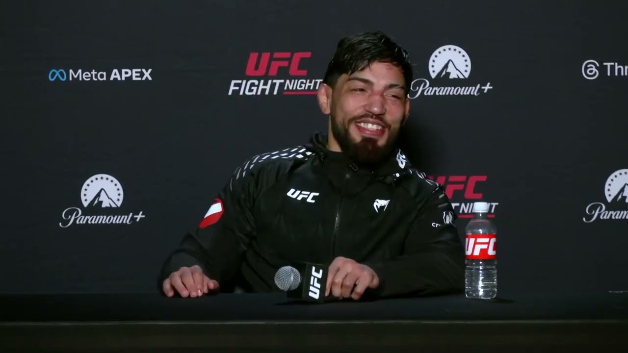 #UFCVegas116 Victor Valenzuela Conferencia Posterior