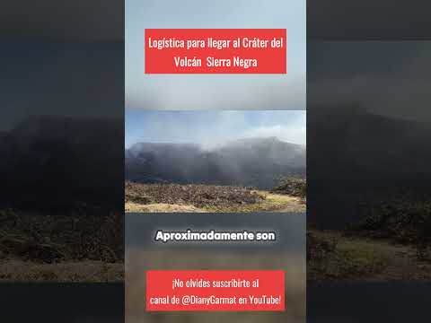 Cráter Mina de Azufre, Volcán Sierra Negra | ECUADOR | 2024 | ISLA ISABELA | #galápagos