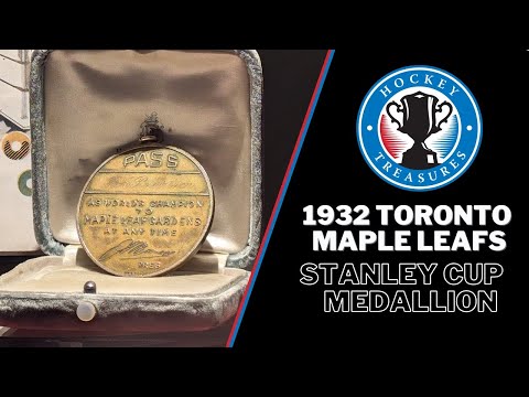 1932 Toronto Maple Leafs Stanley Cup Medallion #HockeyTreasures