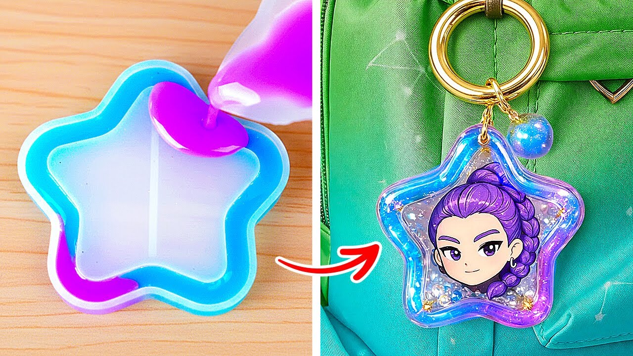 💜 DIY SCHOOL CRAFTS 🌟 Cute Accessories to Make