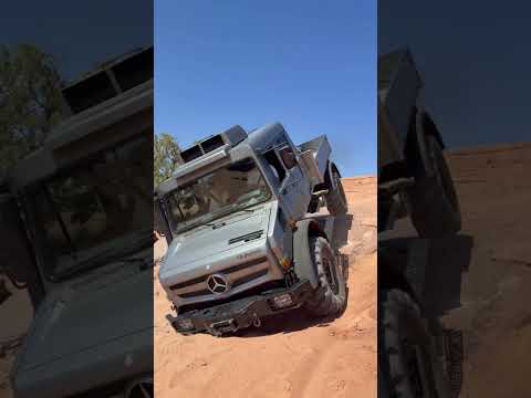 This could have gone very bad 😳#unimog #rockcrawling #offroad #moab #moabutah #4wheeling