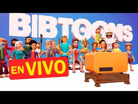 ⭐ BIBTOONS en VIVO ❗️ Historias Biblicas Animadas! Canciones, relatos y héroes de la Biblia