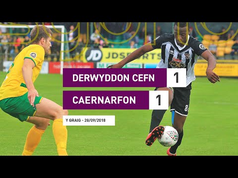 Derwyddon Cefn 1-1 Caernarfon || Uwch Gynghrair Cymru