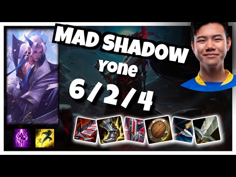 Yone vs Malphite MAD Shad0w TOP (6/2/4) - v10.25