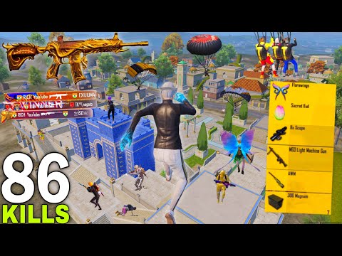 86 Kills🔥 IN 20 MINUTES NEW HARDEST GAMEPLAY 🥵 Pubg mobile