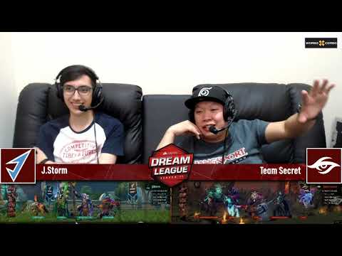 J.Storm vs Team Secret Game 1 (Bo3) | DreamLeague Season 11 Lower Bracket Round 3