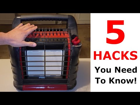 5 Buddy Heater Hacks You Probably Didn't Know! Don't Get Left Out