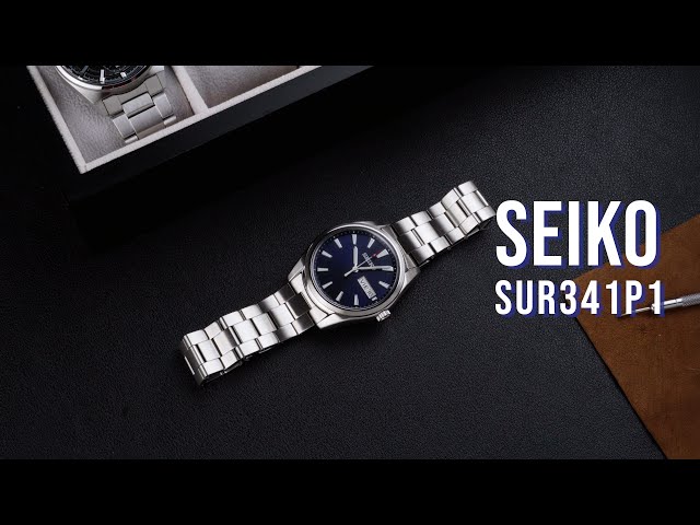 ساعة سيكو كوارتز رجالية - SUR341P1