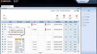 Employee Timecard Changes and Approval
