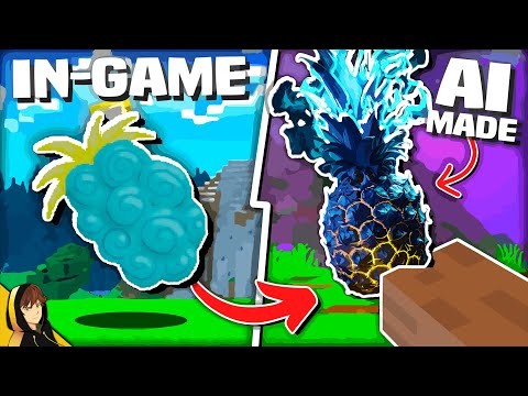 ButterJaffa - Picking DEVIL FRUITS from AI Designs, then FIGHTING in MINECRAFT!?!