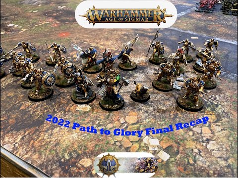 Age of Sigmar  Path to Glory VLOG Final Recap - Featuring Stormcast Eternals