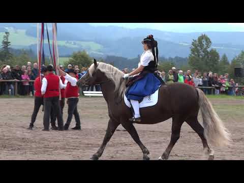 Rossfest 2019 in Sankt Märgen - Bändertanz