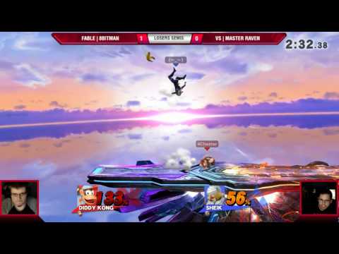 VS Weekly 7/20/17 - Losers Semis - 8Bitman (Diddy) vs Master Raven (Sheik) - Smash 4