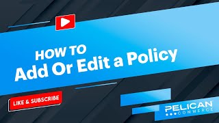 How To Add Or Edit Policy Pages In Shopify